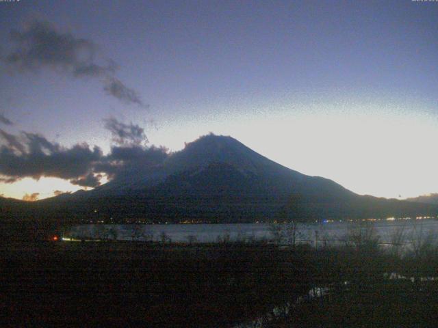 山中湖からの富士山