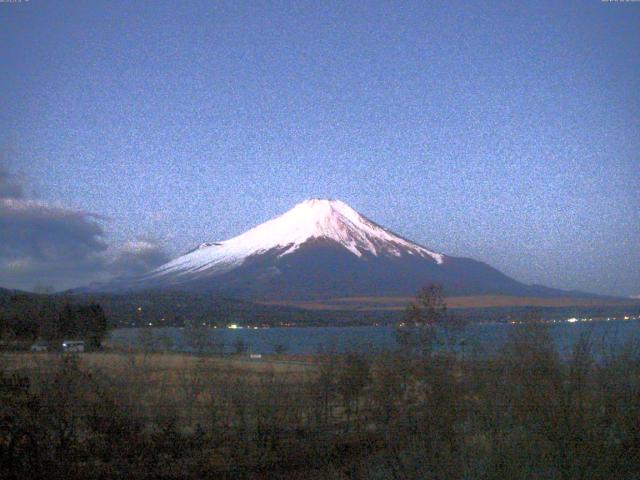 山中湖からの富士山