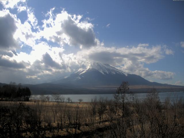 山中湖からの富士山