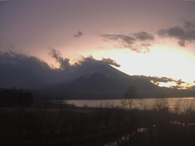 山中湖からの富士山