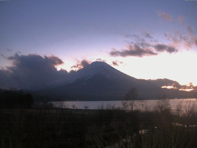 山中湖からの富士山