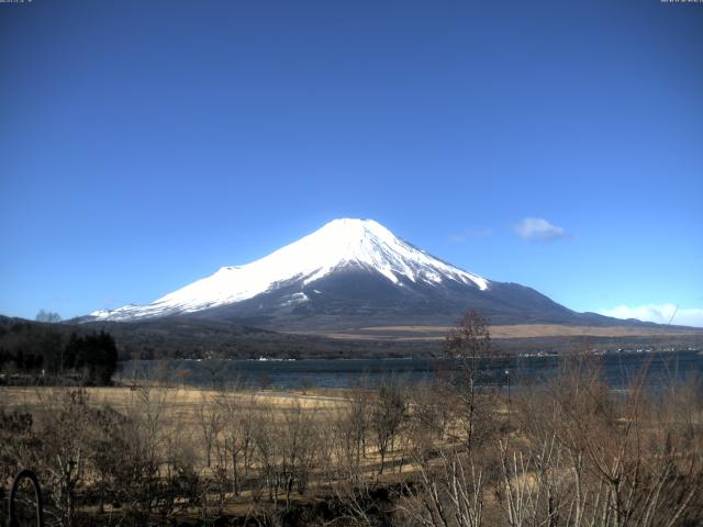 山中湖からの富士山