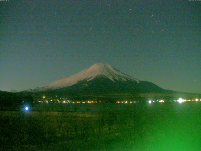 山中湖からの富士山