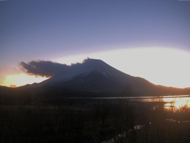 山中湖からの富士山
