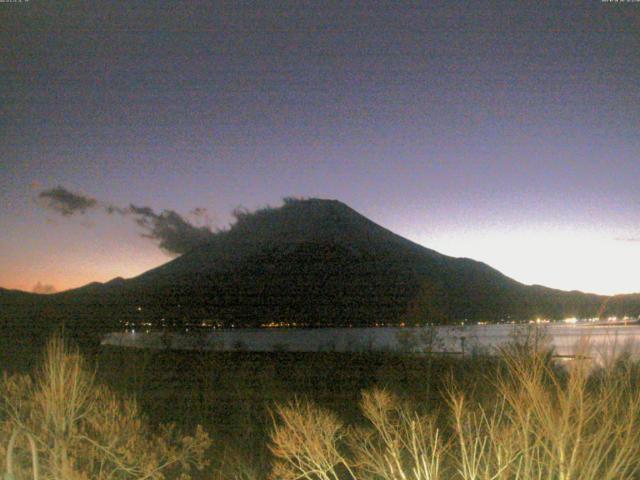 山中湖からの富士山