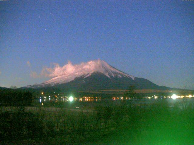 山中湖からの富士山