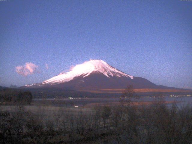 山中湖からの富士山