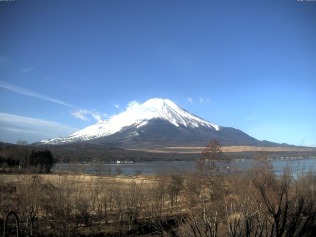 山中湖からの富士山