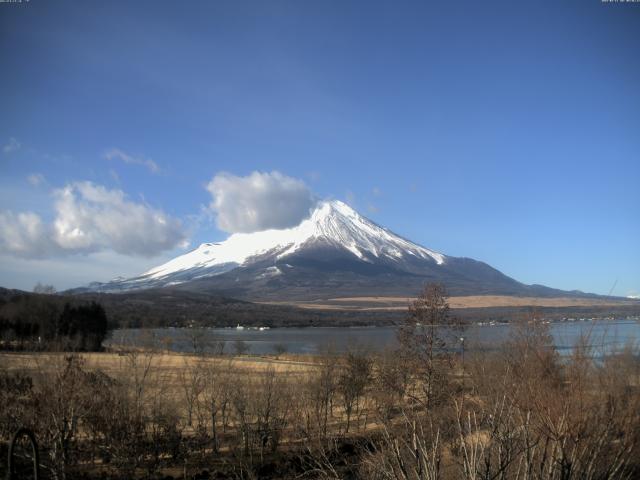 山中湖からの富士山