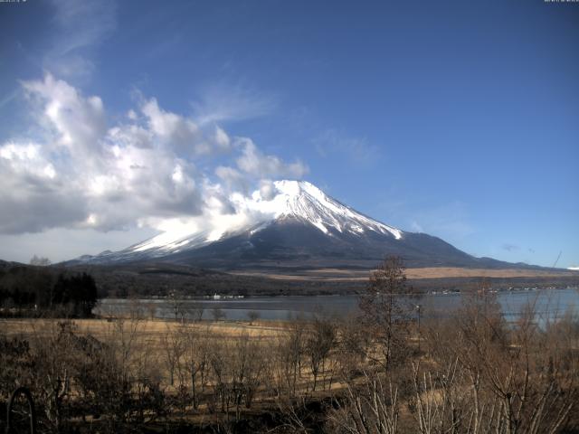 山中湖からの富士山