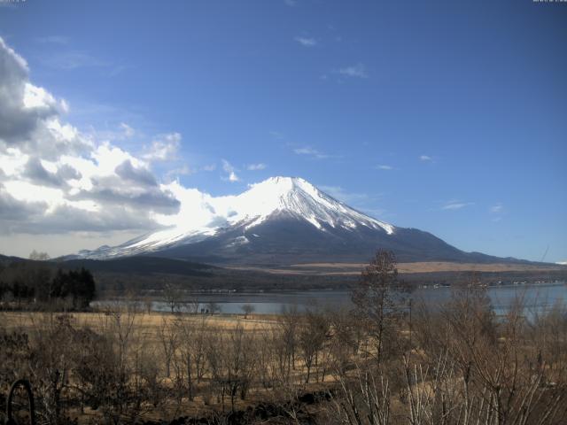 山中湖からの富士山
