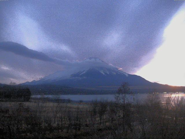 山中湖からの富士山