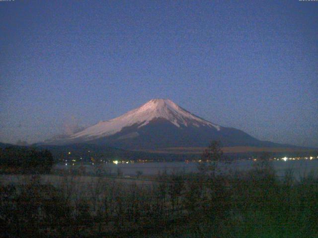 山中湖からの富士山