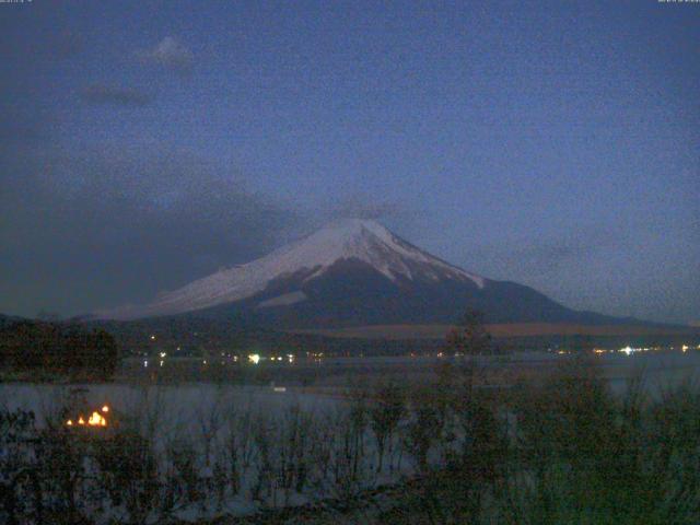 山中湖からの富士山