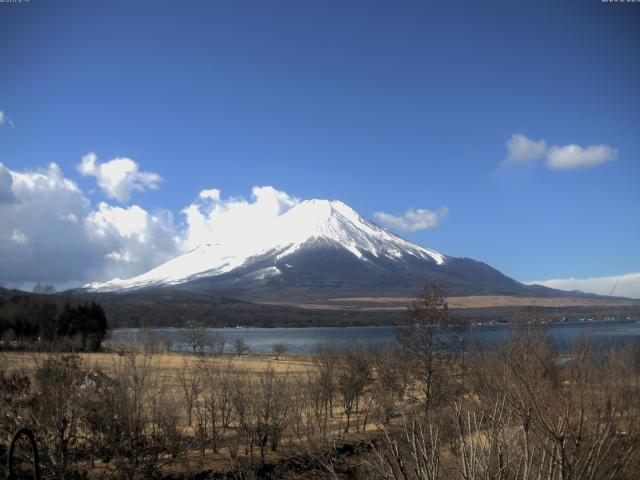 山中湖からの富士山