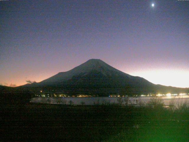 山中湖からの富士山