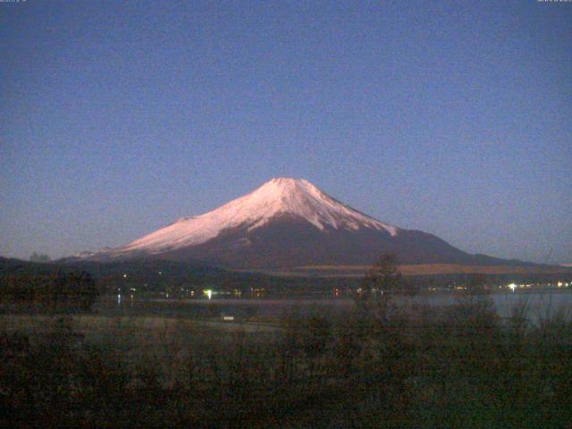 山中湖からの富士山