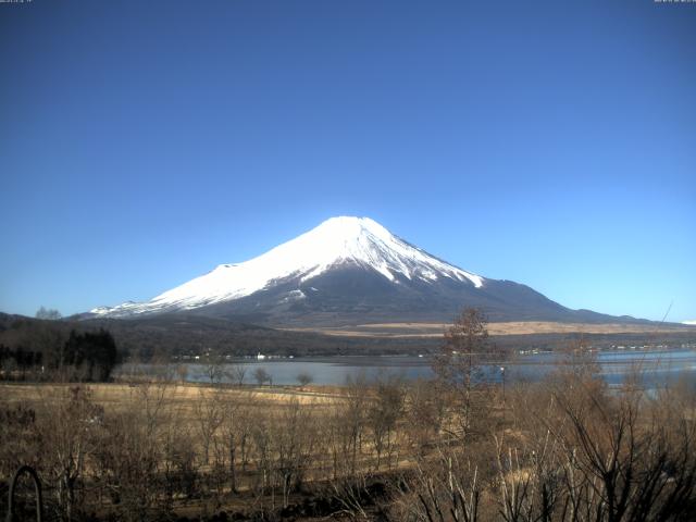 山中湖からの富士山