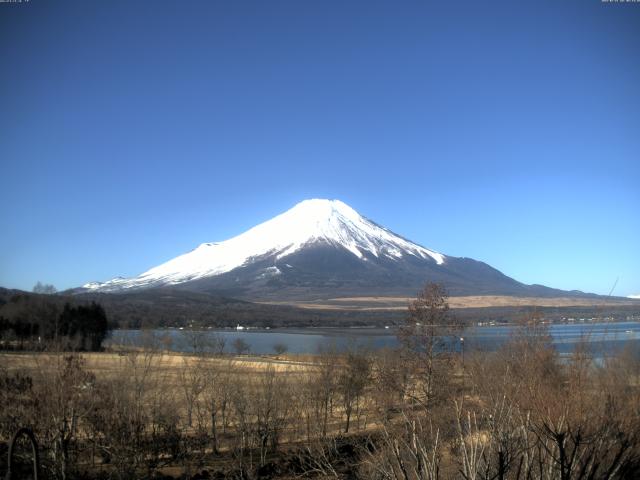 山中湖からの富士山