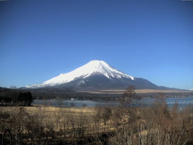 山中湖からの富士山