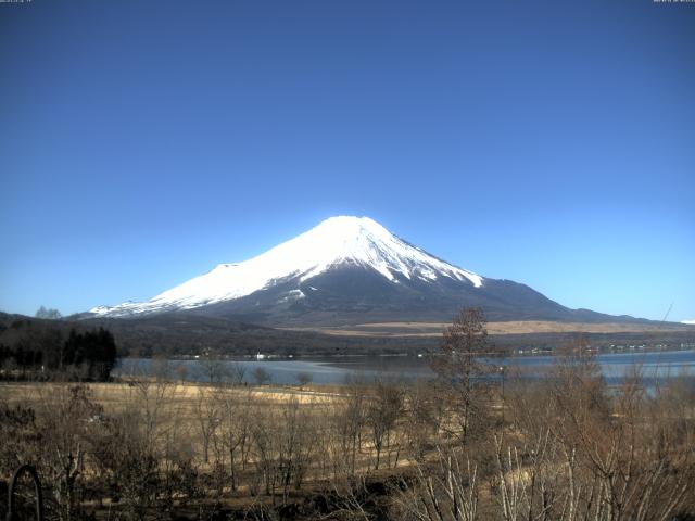 山中湖からの富士山