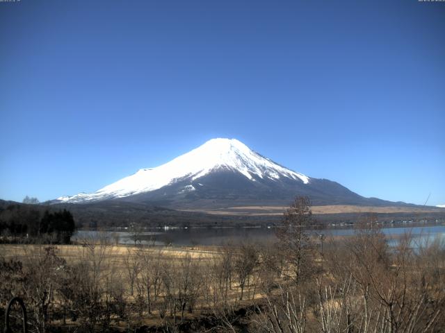 山中湖からの富士山