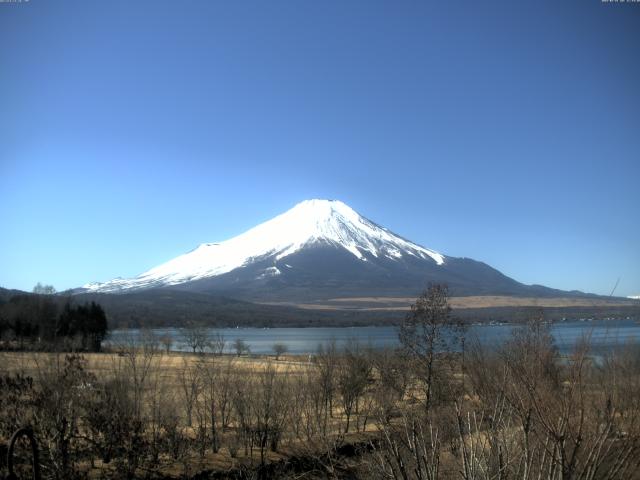 山中湖からの富士山