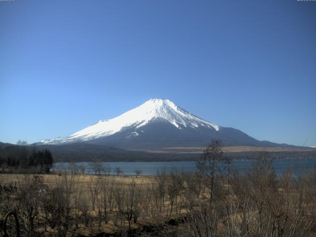 山中湖からの富士山