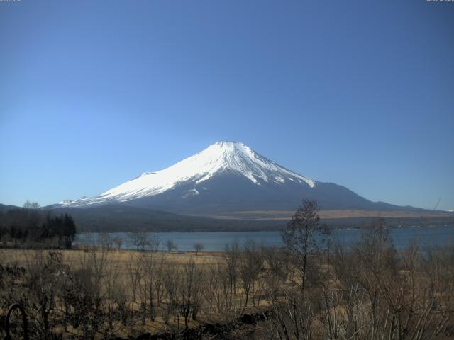 山中湖からの富士山