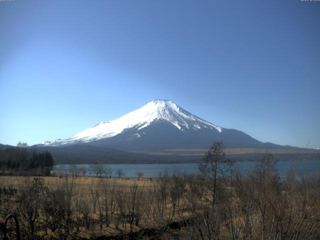 山中湖からの富士山