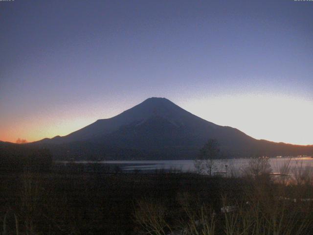 山中湖からの富士山