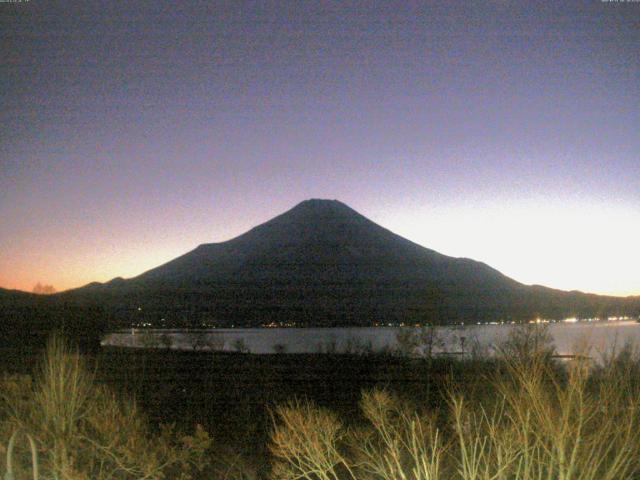 山中湖からの富士山