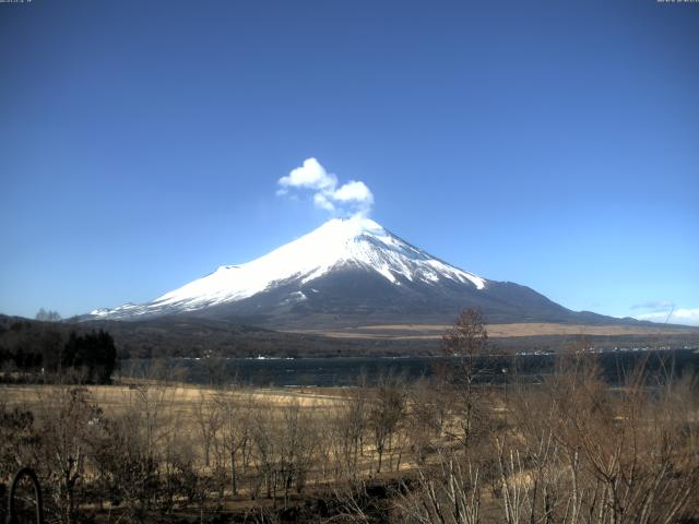 山中湖からの富士山