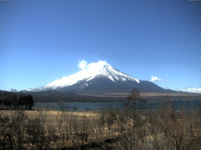 山中湖からの富士山