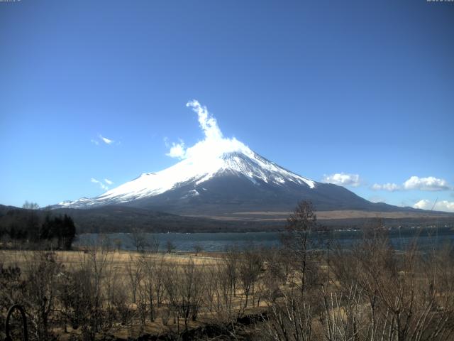 山中湖からの富士山