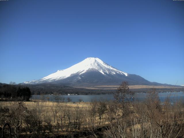 山中湖からの富士山