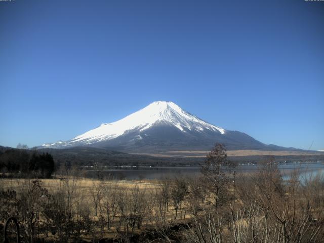 山中湖からの富士山