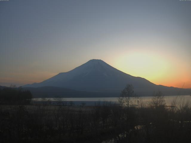 山中湖からの富士山