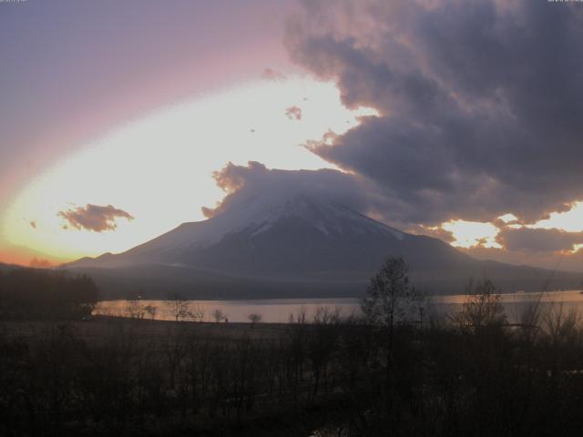 山中湖からの富士山