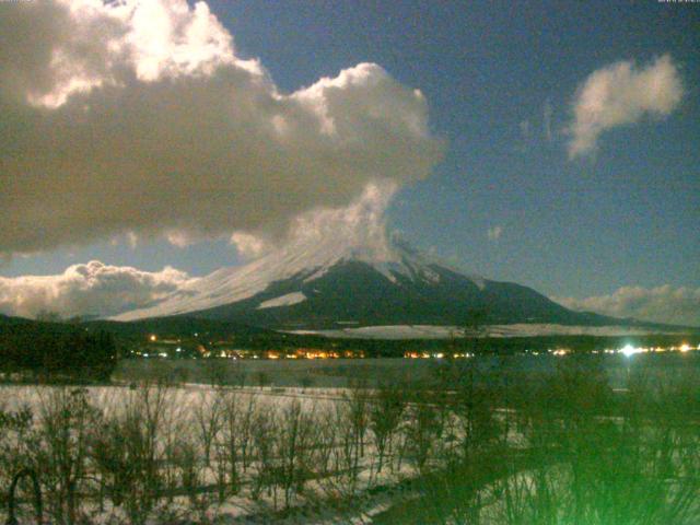山中湖からの富士山