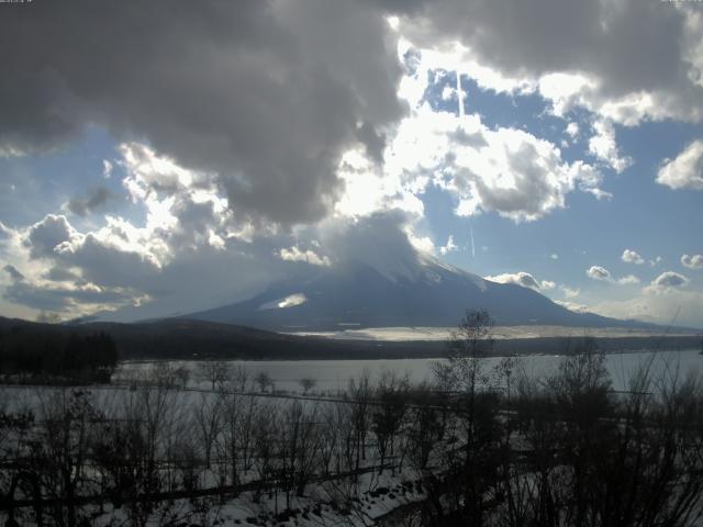 山中湖からの富士山