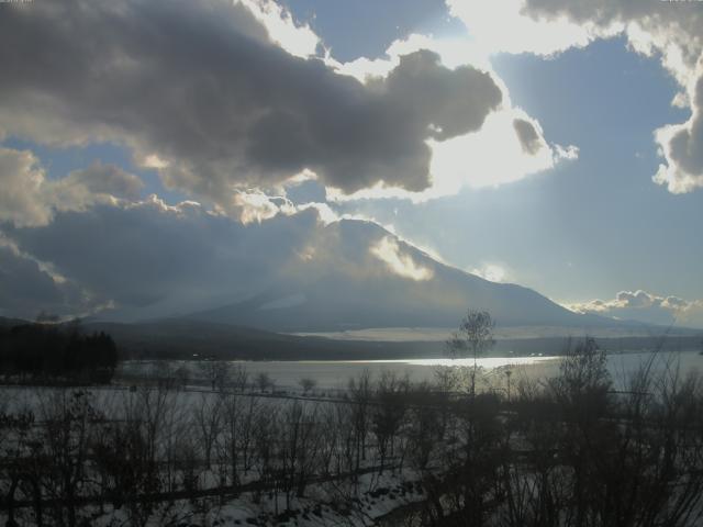 山中湖からの富士山