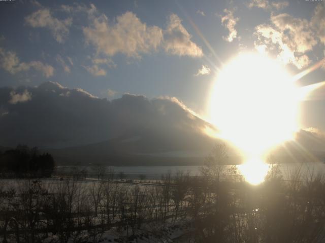 山中湖からの富士山