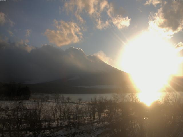 山中湖からの富士山