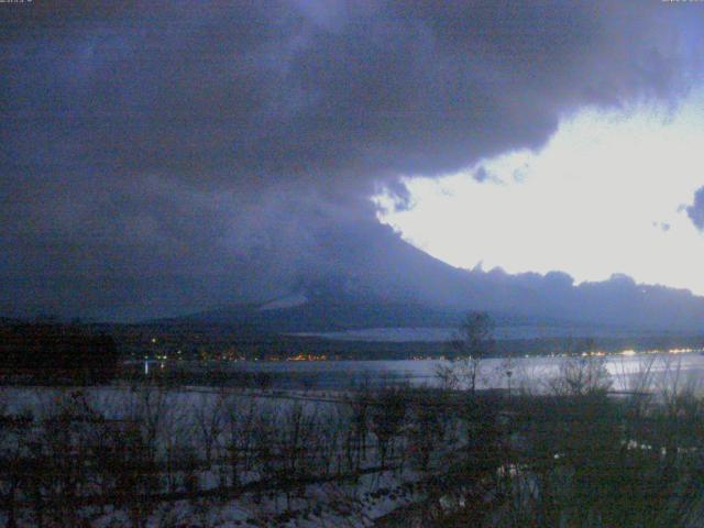 山中湖からの富士山
