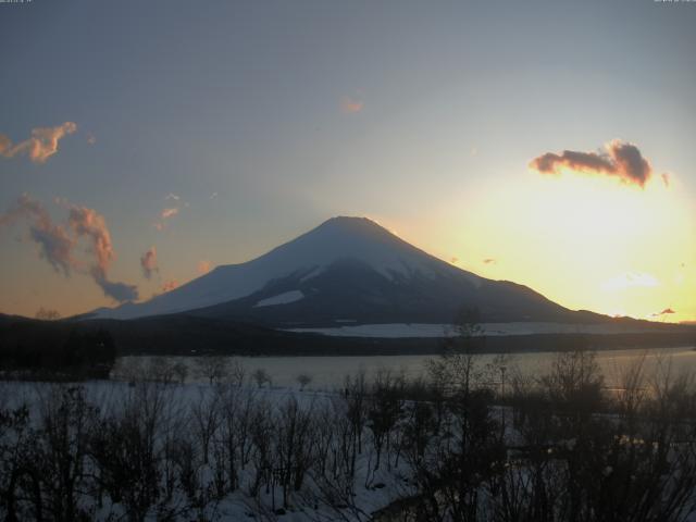 山中湖からの富士山