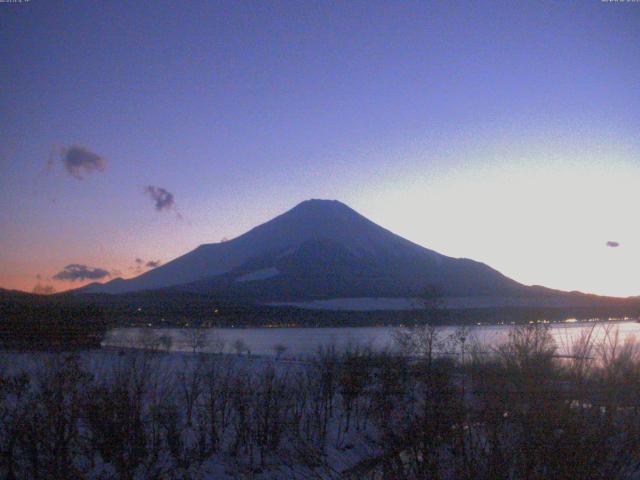 山中湖からの富士山