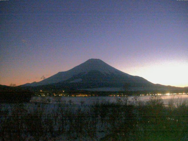 山中湖からの富士山