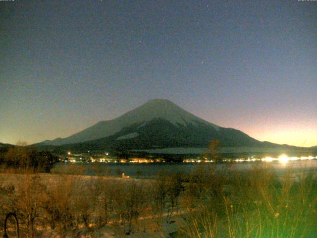 山中湖からの富士山