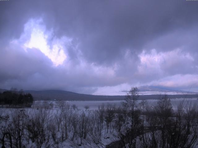山中湖からの富士山